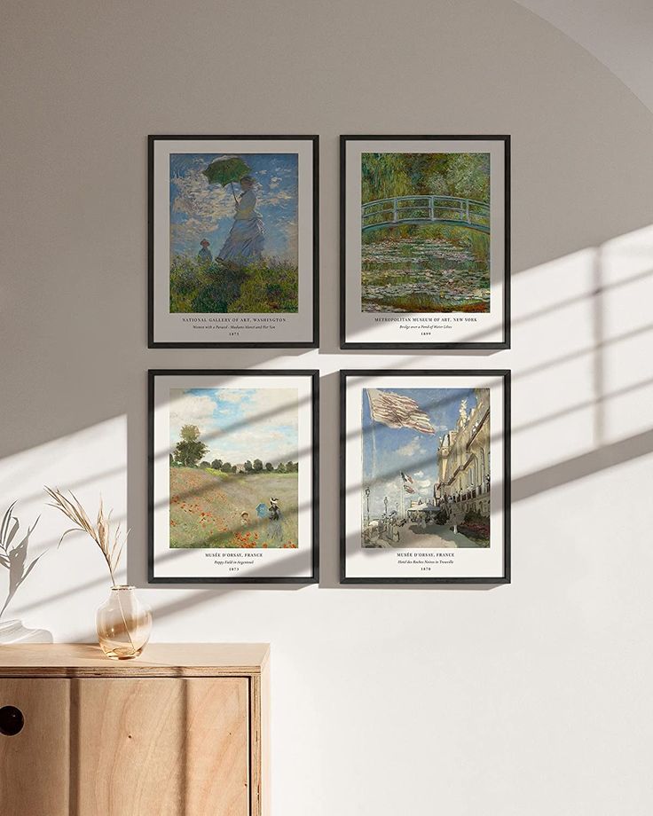 Impressionist Art Wall Set