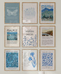 Blue Serenity Wall Set