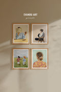 Evanou Wall Art Set